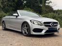 Mercedes-Benz C Class 2.1 C220d AMG Line (Premium Plus) Cabriolet G-Tronic+ Euro 6 (s/s) 2dr